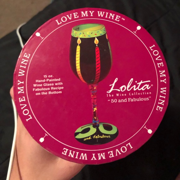 NWT Wine Glass - Picture 3 of 6